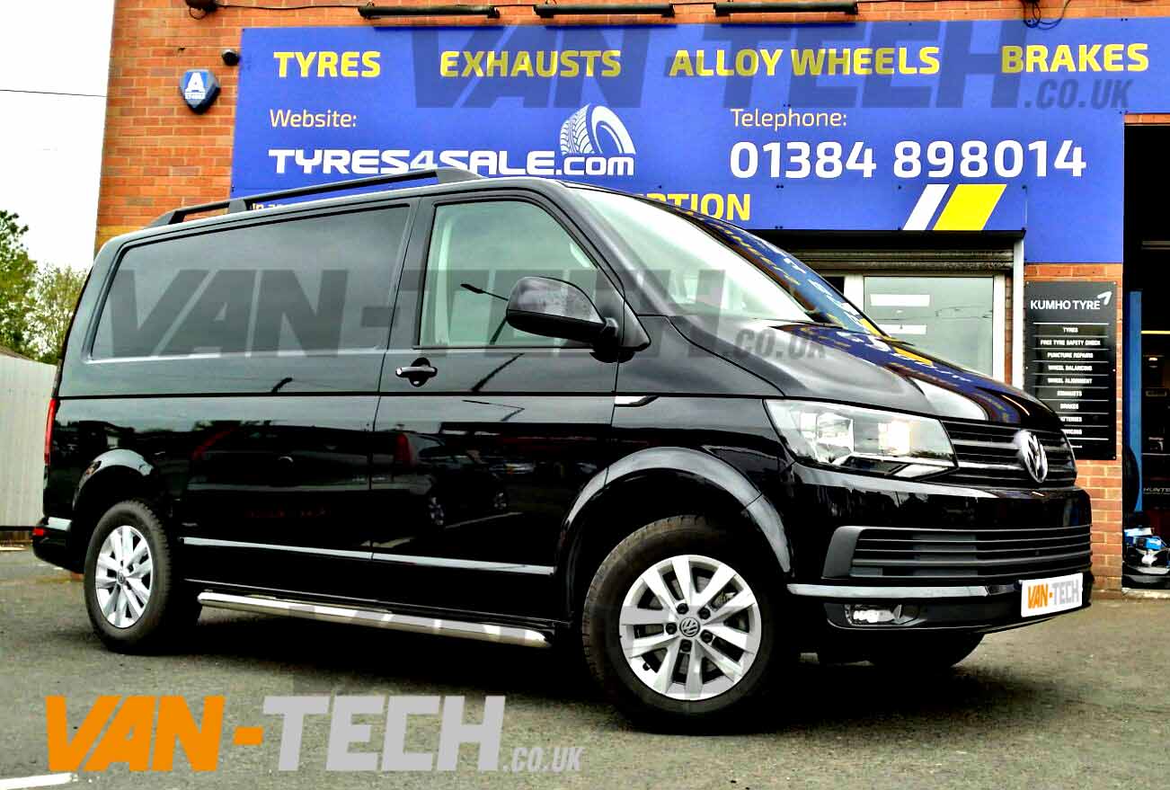 Vw Transporter T Van Fitted With O E Style Side Bars Van Tech