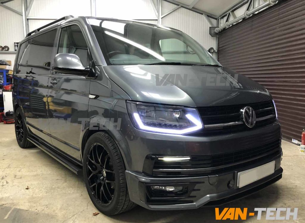 VW Transporter T6 LED DRL Light Bar Headlights