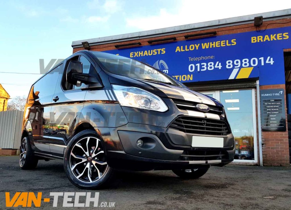 Ford Transit Custom 18 Wolfrace Assassin TRS Alloy Wheels