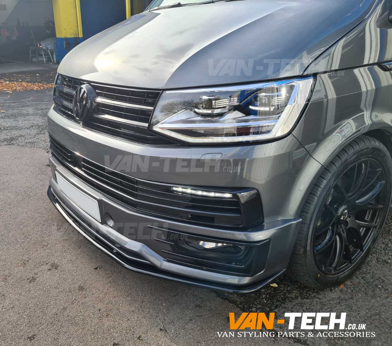 Vw Transporter T Grille Drl S Sportline Bumper And Front Splitter