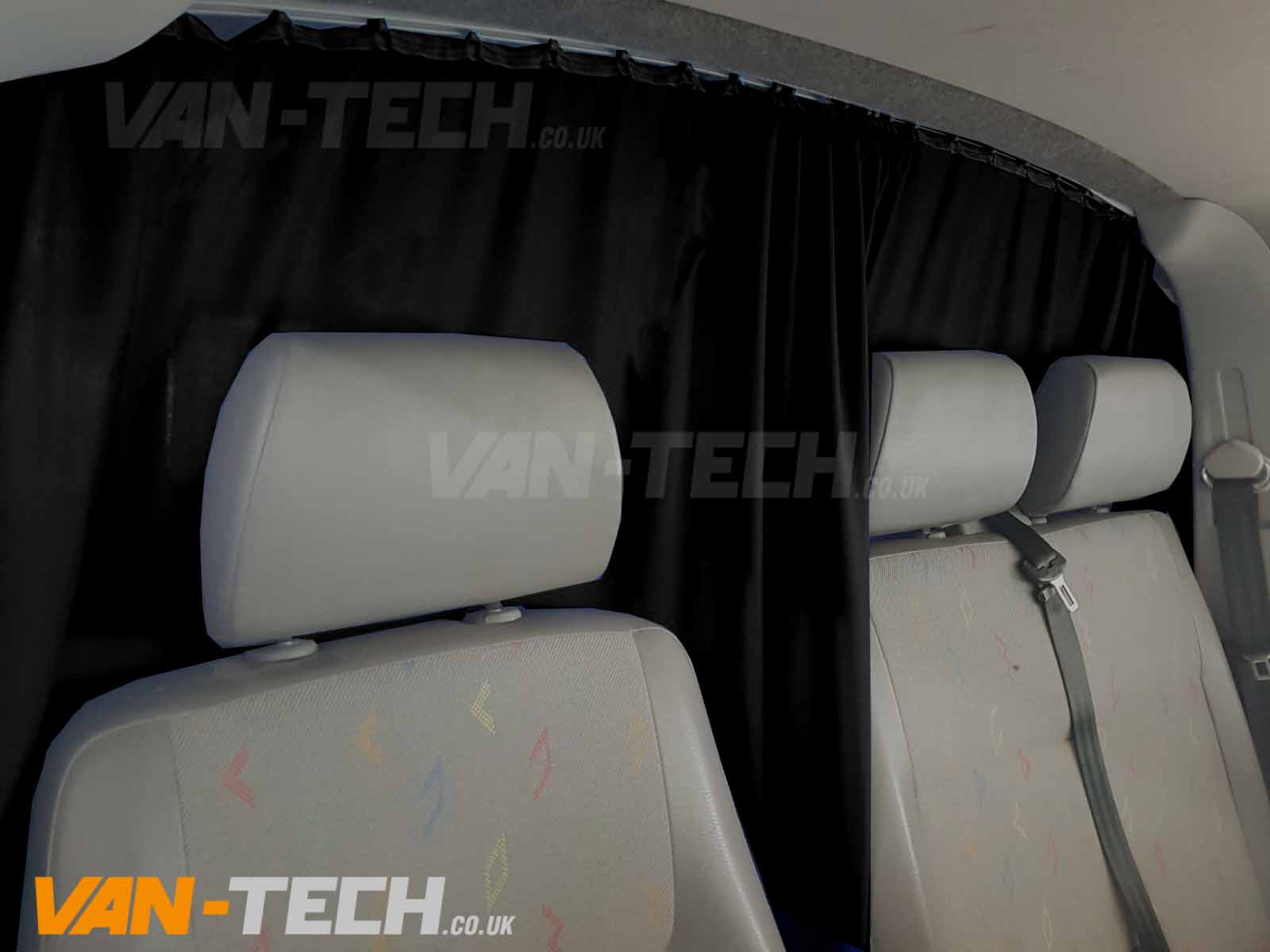 VW T6 T6.1 Van Transporter Interior Cab Divider Curtain