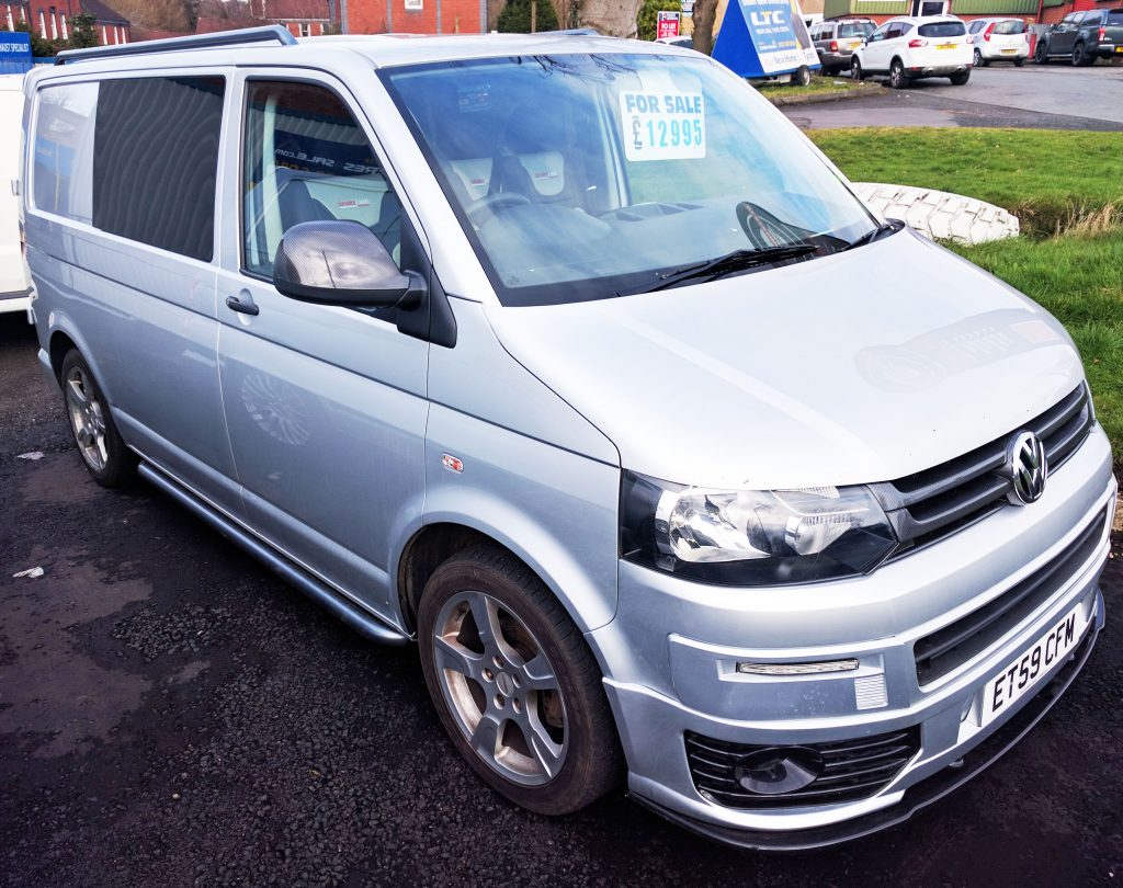 SOLD Volkswagen Transporter T5.1 T5 Van Silver 2010 2.0 TDi SWB | Van-Tech