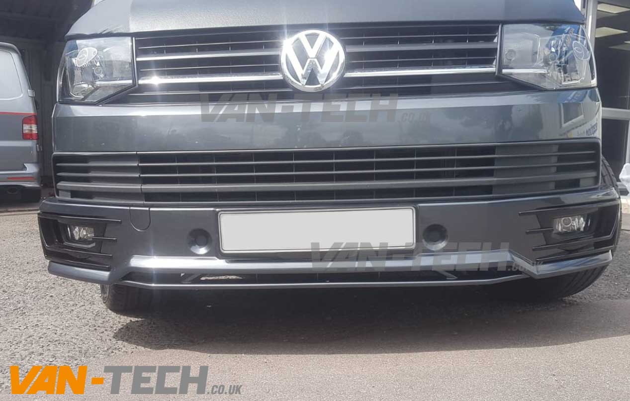 VW Transporter T6 fitted with Sportline front 20 inch calibre touer ...