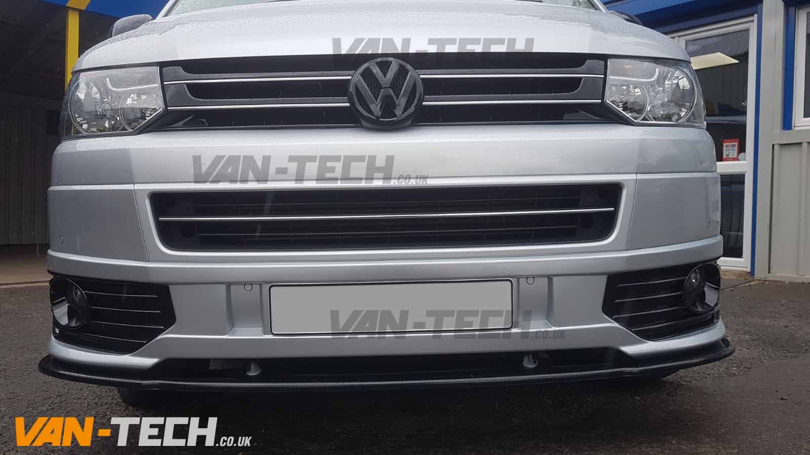 vw t5 front lower sportline bumper lower splitter tailgate rear spoiler ...