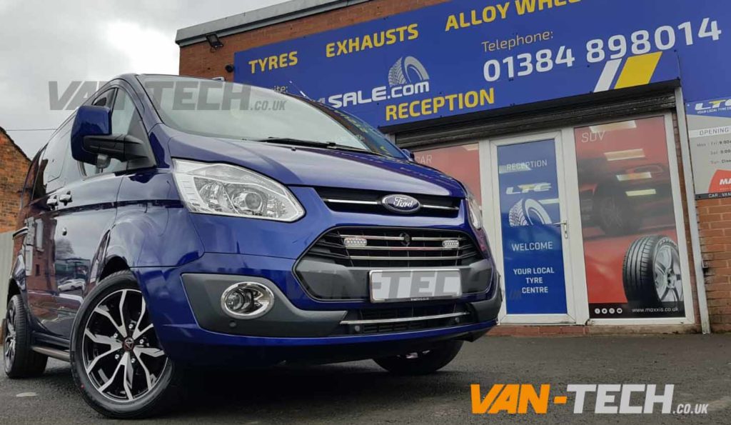 Ford Transit Custom Accessories Side Bars and Alloy Wheels VanTech