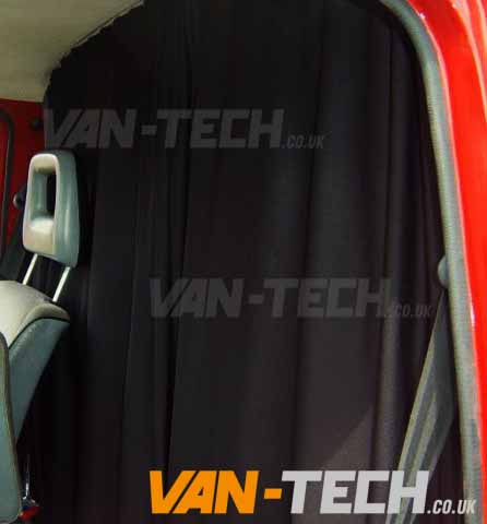VW T4 Van Transporter Interior Cab Divider Curtain