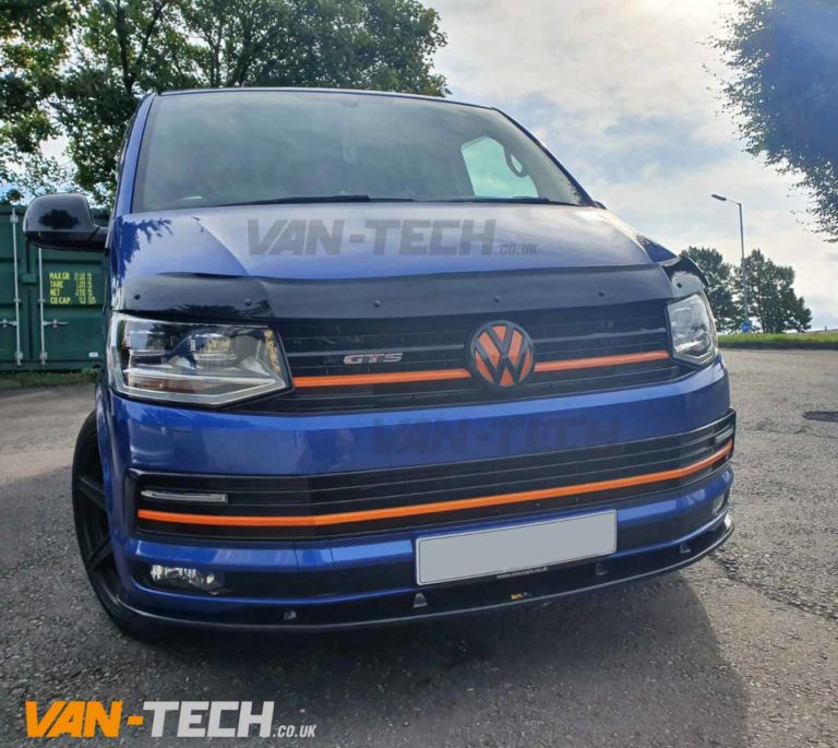 VW Transporter T6 Parts Bonnet Deflector and Daytime Running Lights