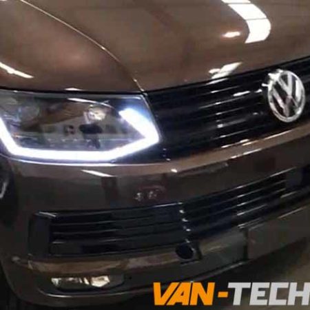 VW Transporter T6 LED DRL Light Bar Headlights Dynamic Indicators