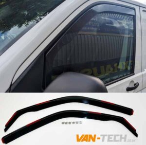 VW T6 T6.1 Transporter Wind Deflectors Stick in Channel