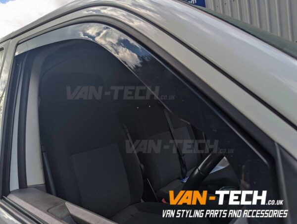 VW T6 T6.1 Transporter Wind Deflectors Stick in Channel