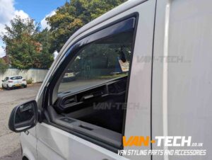 VW T6 T6.1 Transporter Wind Deflectors Stick in Channel