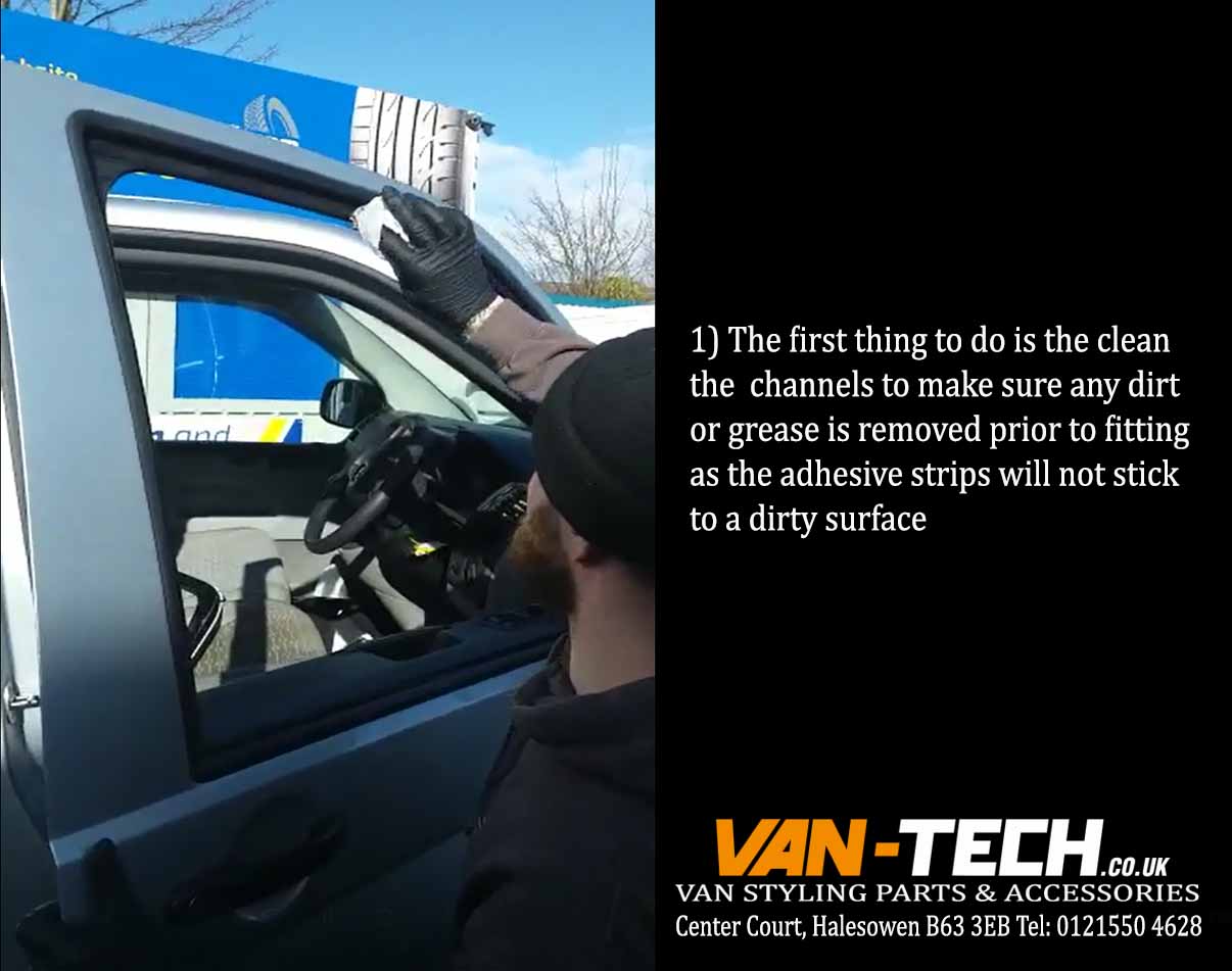 wind deflectors fitting guide 1 VanTech