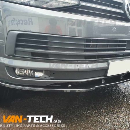 VW Transporter T6 Front Bumper Lower Splitter supplied and fitted