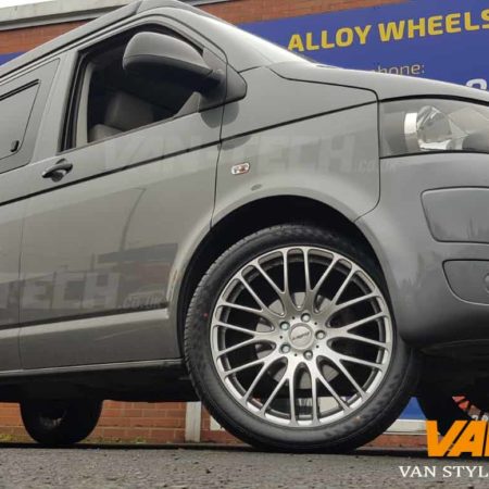 VW T5.1 Calibre Altus Alloy Wheels 20″ Hyper Silver