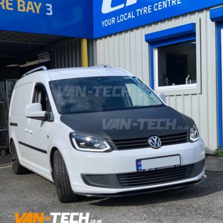 VW Caddy fitted with Lightbar Headlights and Lower Front Splitter