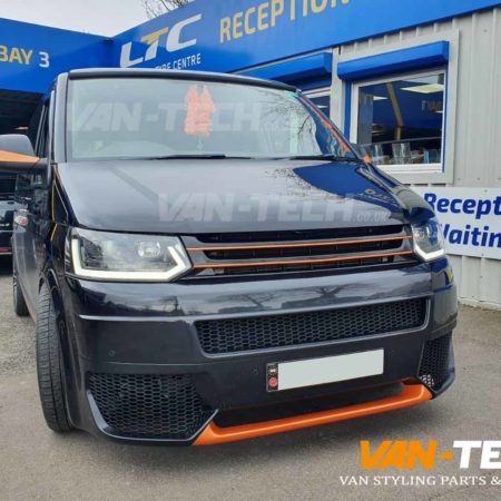 vw t5.1 drl light bar headlights