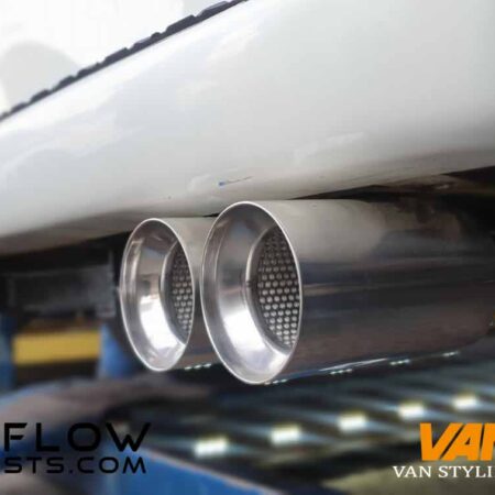 VW Transporter T4 Custom Exhaust Middle and Rear Daul Exit