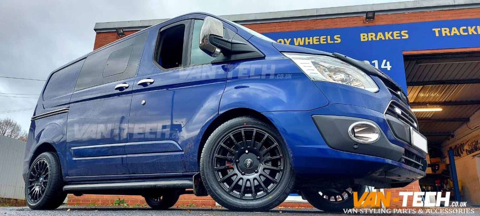 JBW TMS Ford Transit Alloy Wheels Gloss Black 18"