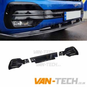 VW Transporter T6.1 Lower Bumper Grille Insert GLOSS BLACK