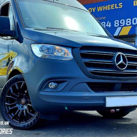 Wolfrace Evoke-X Alloy Wheels 20" and Uniroyal Rainsport 5 Tyres for Mercedes Sprinter