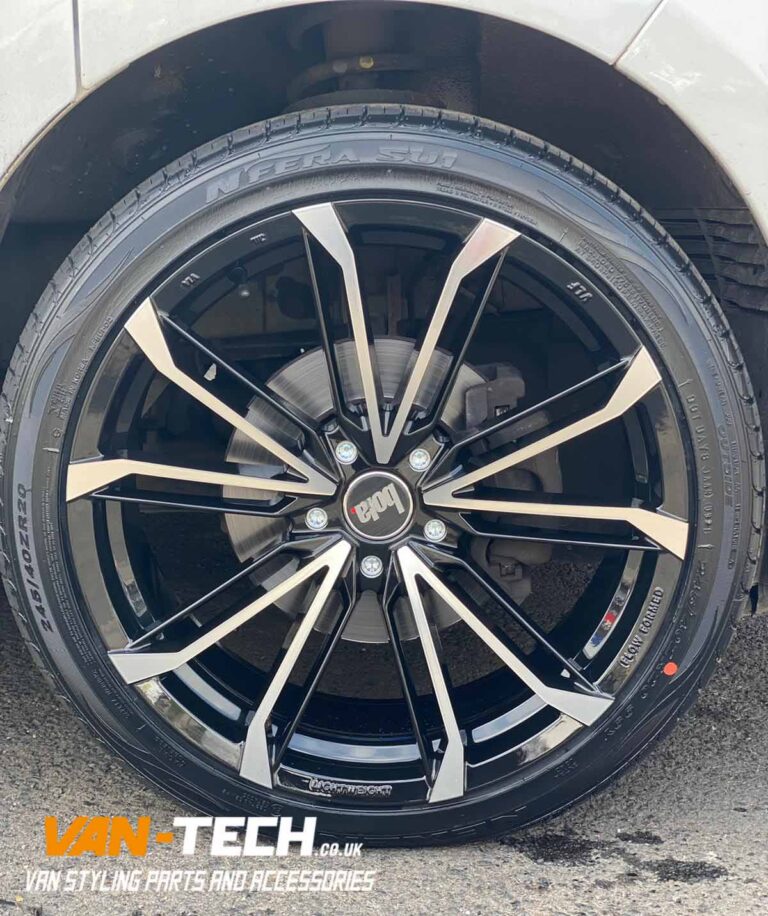 Vauxhall Vivaro Bola B23 Alloy Wheels 20" and Mid Range Tyres