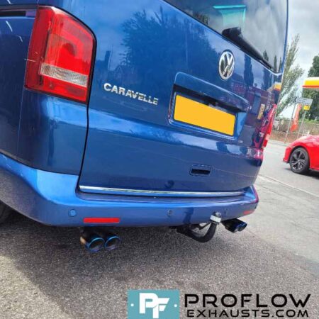 VW Transporter Stainless Steel Custom Exhaust Summer Sale