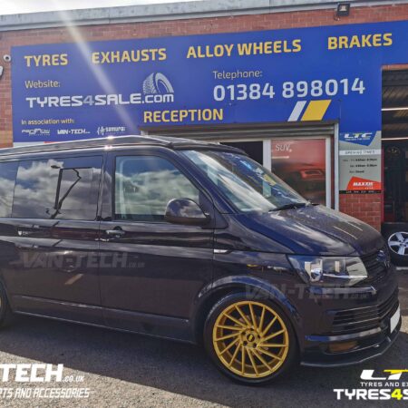 VW Transporter Alloy Wheels – Powder Coating Service