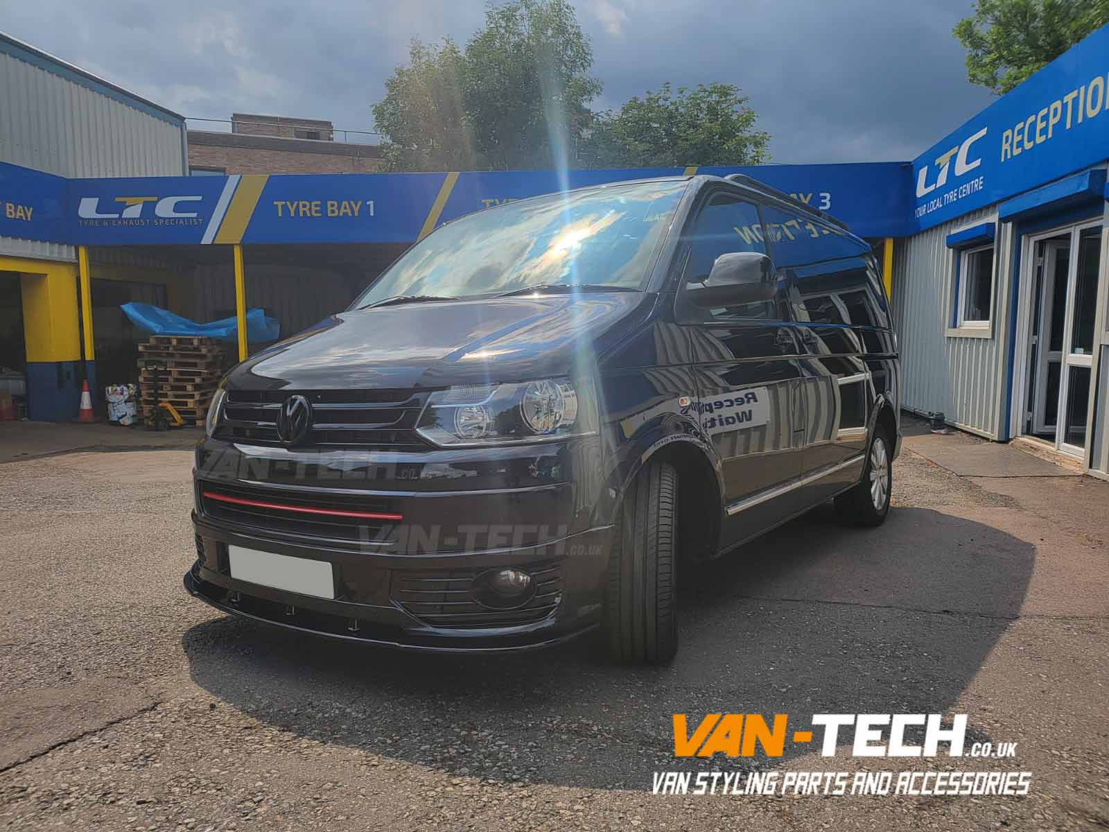 VW Transporter T5.1 Parts And Accessories - Sportline Bumper, Gloss ...