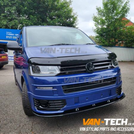 VW Transporter Front End Conversion, Side Bars, Privacy Glass, Rear Spoiler, Wind Deflectors, Stainless Steel Exhaust and Bonnet Deflector