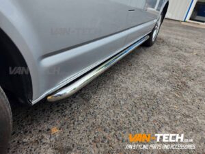 VW Transporter T6 Parts - Sportline Bumper, Lower Splitter, Tailgate Spoiler, Spotline Style Side Bars and Aluminium Roof Rails