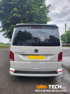 VW Transporter T6.1 Parts - Bonnet Deflector, Tailgate Spoiler and Rear Bumper Protector