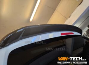 VW Transporter T6.1 Parts - Bonnet Deflector, Tailgate Spoiler and Rear Bumper Protector