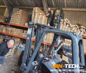 Van-Tech have just had a huge delivery of stock