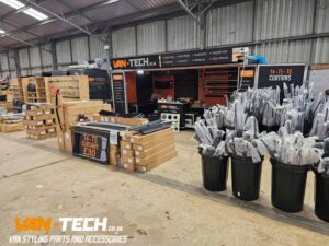 Van-Tech Trade Stand at Busfest 2024 Three Counties Showground, Malvern