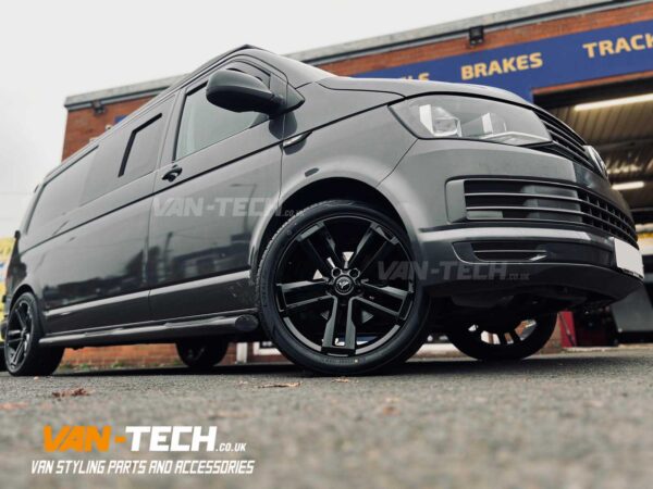 JBW Ammo 20" Gloss Black Alloy Wheels VW T5 T5.1 T6 T6.1