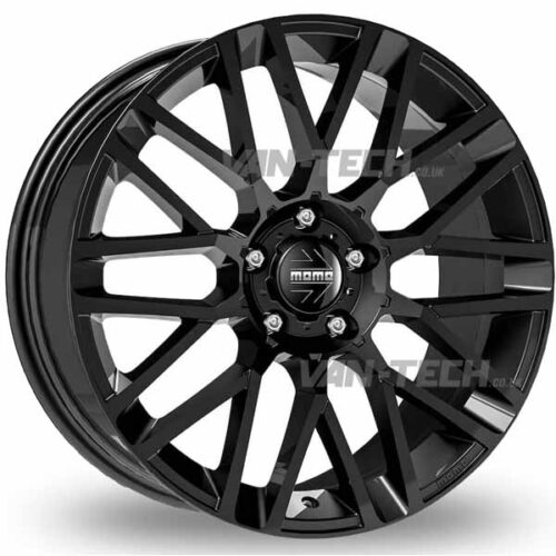 VW T5 T5.1 T6 T6.1 Momo Revenge Alloy Wheels 20" Gloss Black