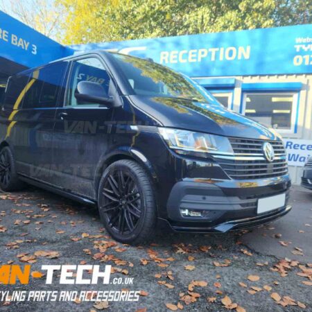 VW Transporter T6.1 Parts Upgrade - Side Bars, Lower Splitter, Lowering Springs and Rear Spoiler