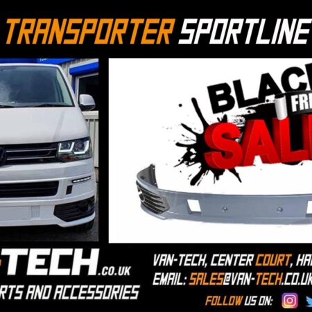 Van-Tech Black Friday Special Offer VW Transporter T5.1 Sportline Bumper