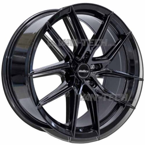 VW T5 T5.1 T6 T6.1 Calibre Verso 20″ Alloy Wheels Gloss Black