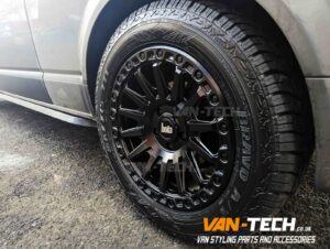 Bola B30 Alloy Wheels and a set of All-Terrain Tyres Maxxis Bravo Series AT-771 for VW Transporter T6.1