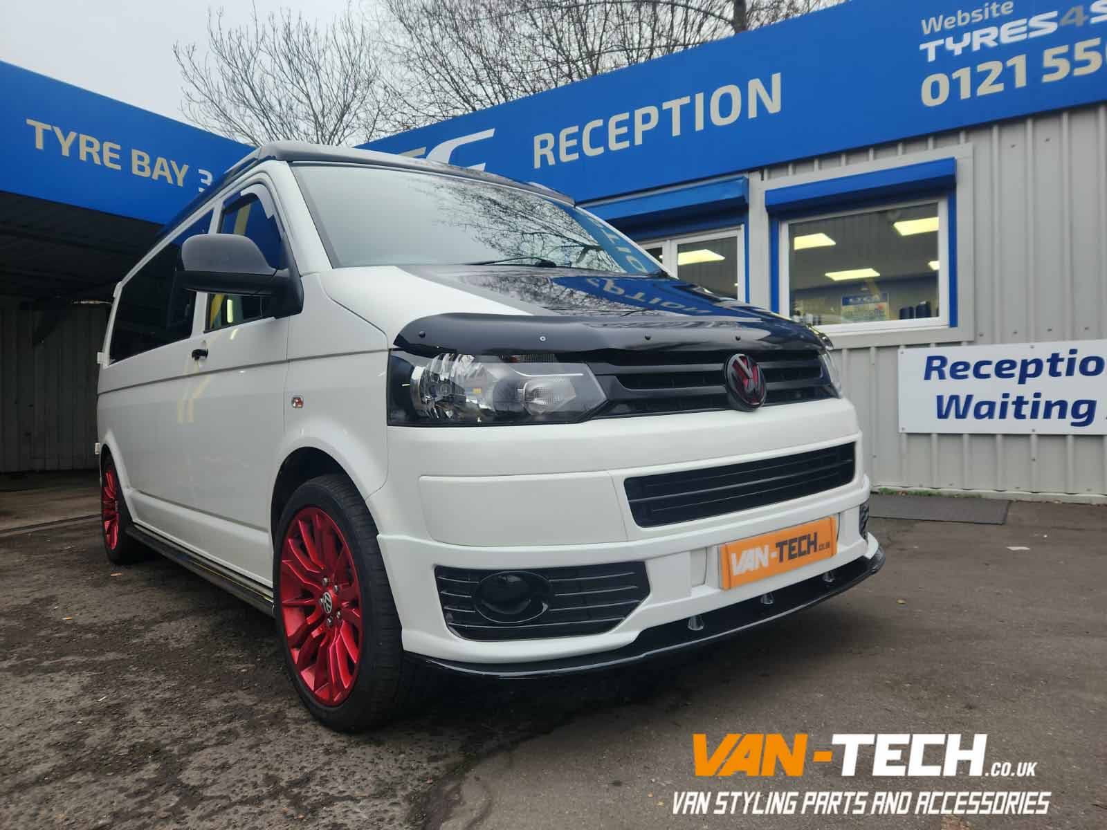 VW Transporter T5.1 Sportline Bumper and Lower Splitter Combo supplied and fitted