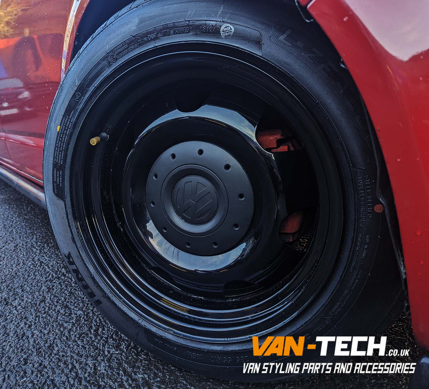 VW Transporter Alloy Wheels – Powder Coating Service Van-Tech