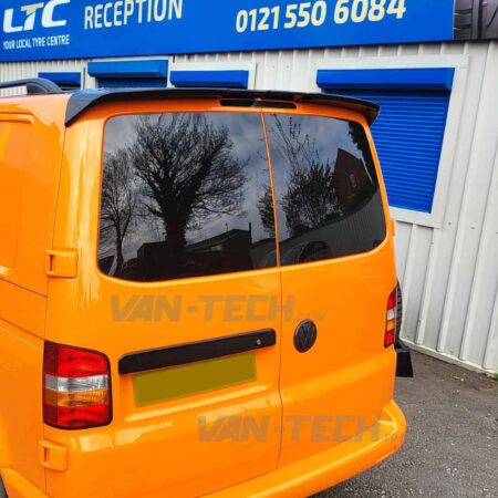 VW Transporter T5 T5.1 T6 T6.1 Gloss Black Barn Door Spoiler